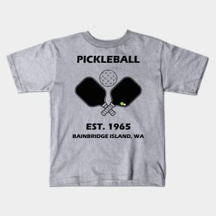 Pickleball Established 1967 Kids T-Shirt